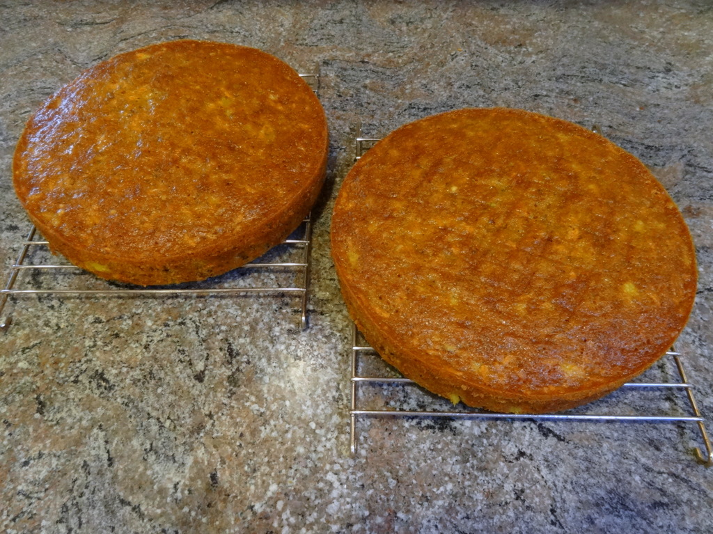 carrot mango pineapple cake