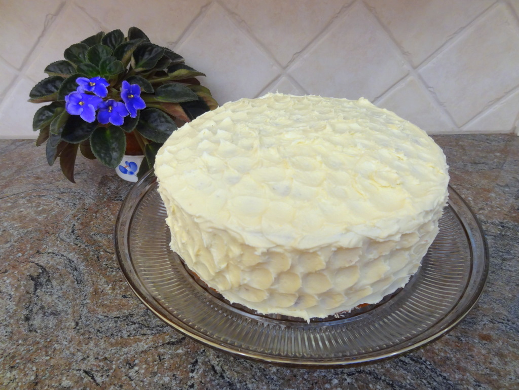 carrot mango pineapple cake