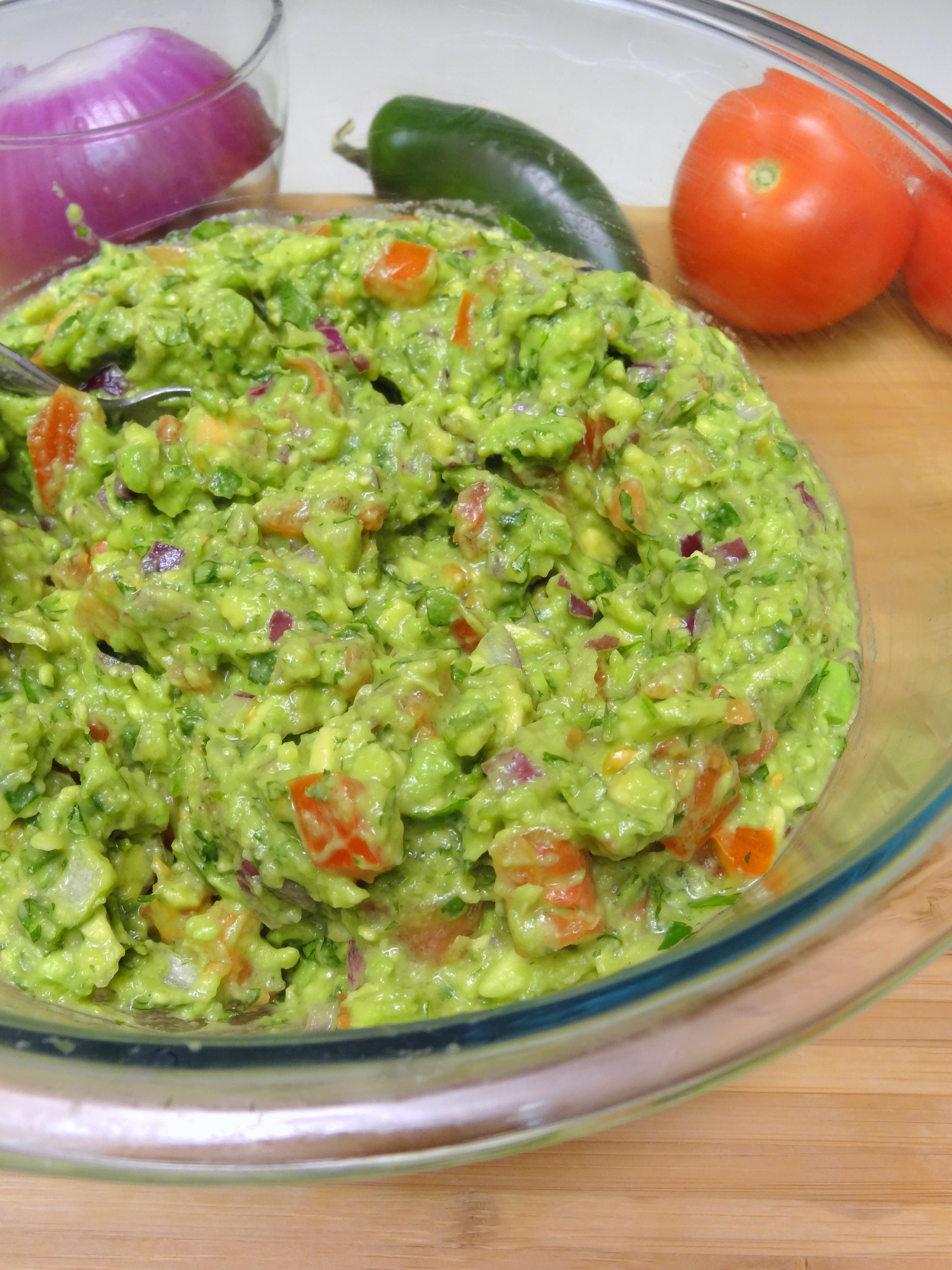 homemade guacamole