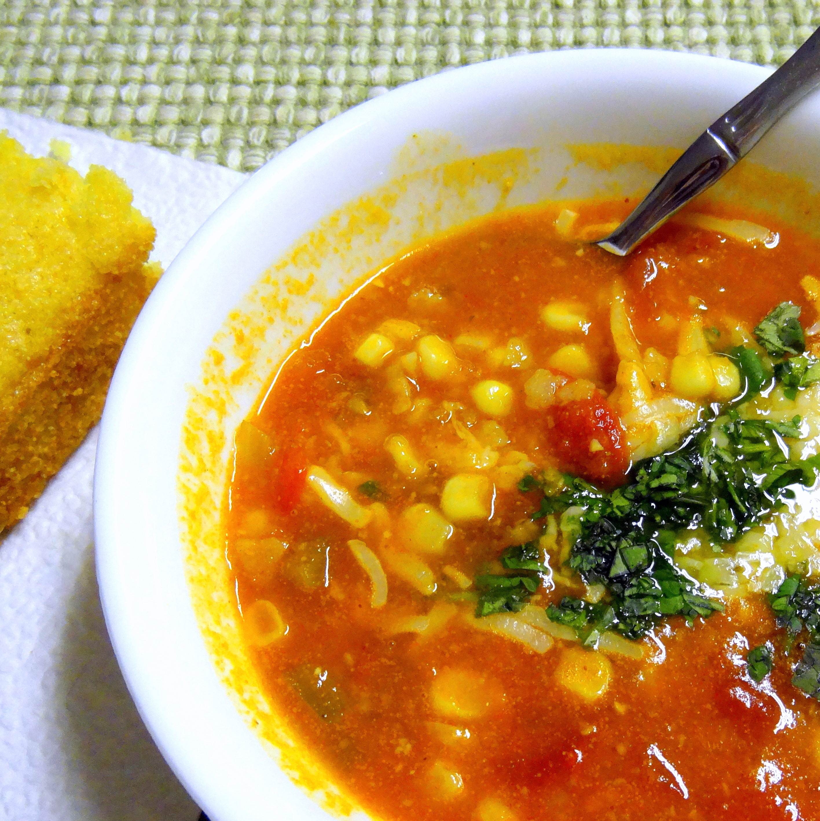 Sedona corn soup