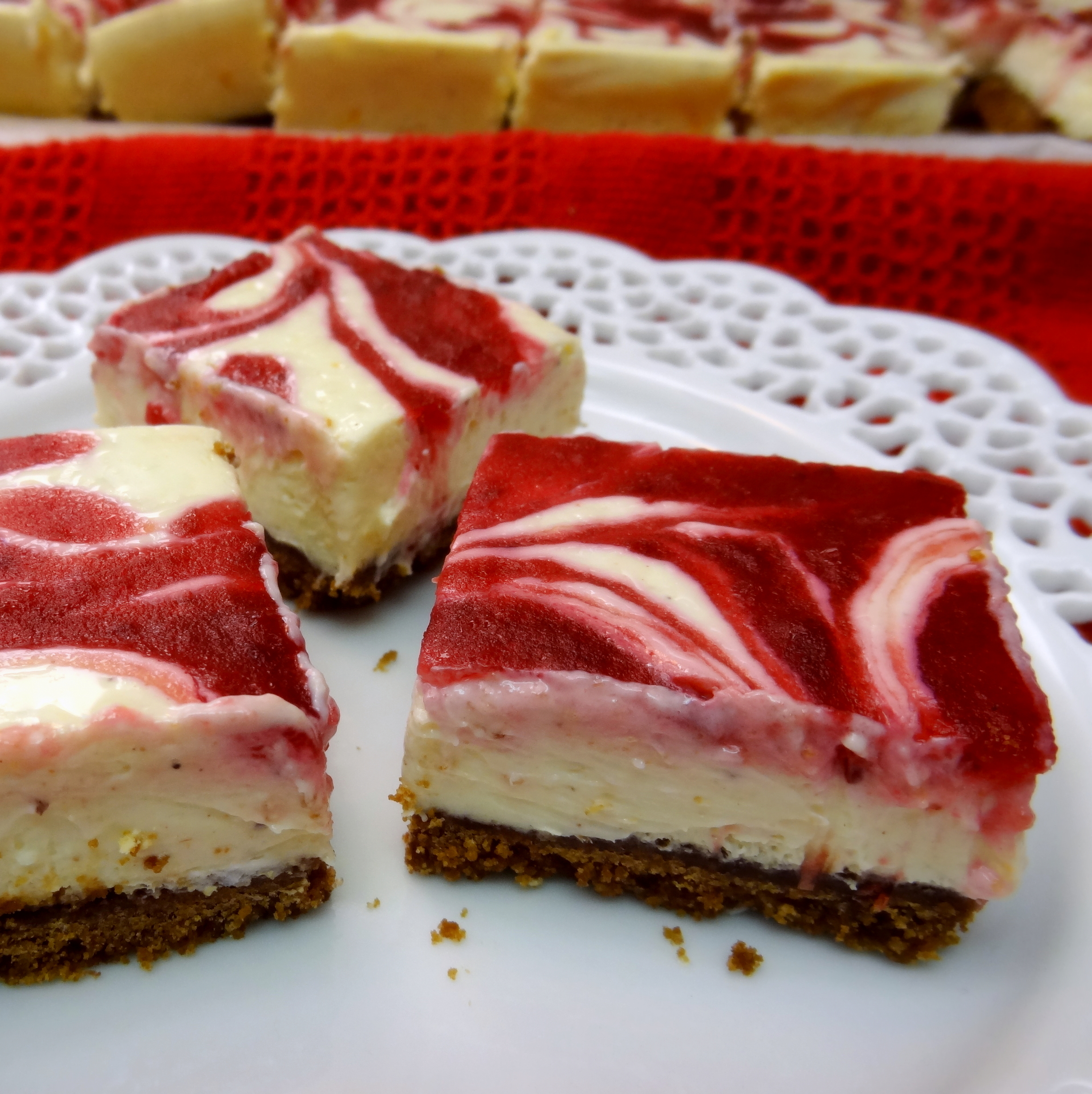 cranberry orange white chocolate cheesecake bars