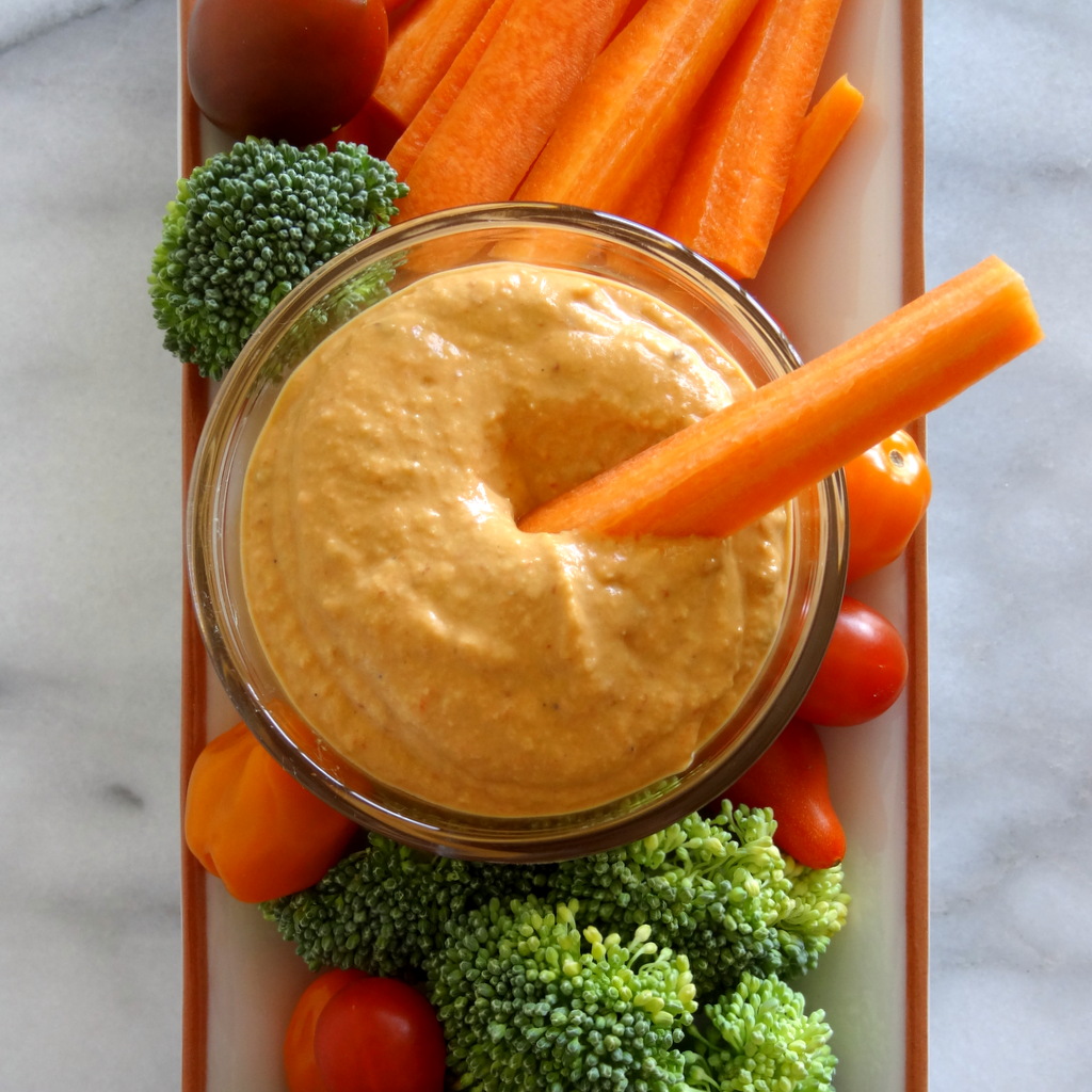 chipotle and roasted red pepper hummus