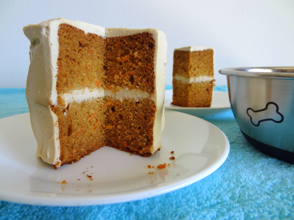 peanut butter carrot cake for dogs