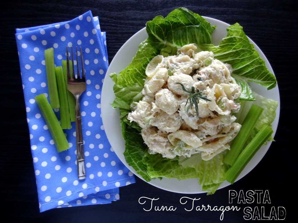 tuna tarragon pasta salad