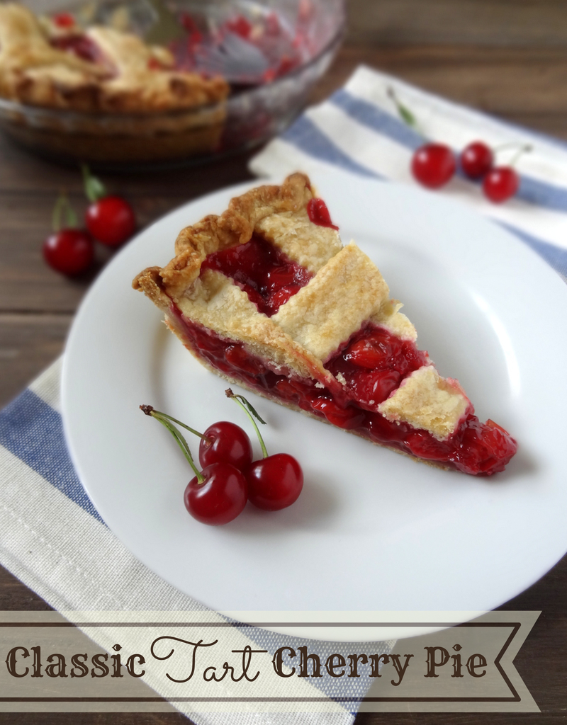 classic tart cherry pie