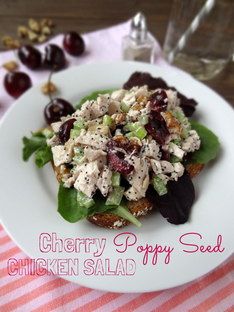 cherry poppy seed chicken salad