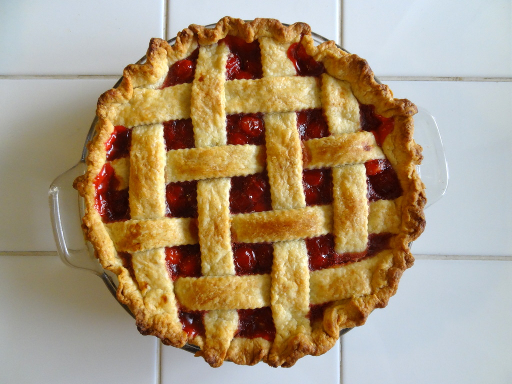 classic tart cherry pie