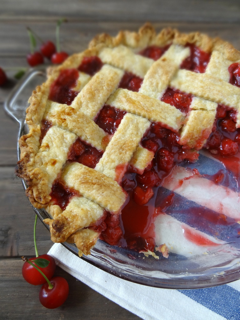 classic tart cherry pie