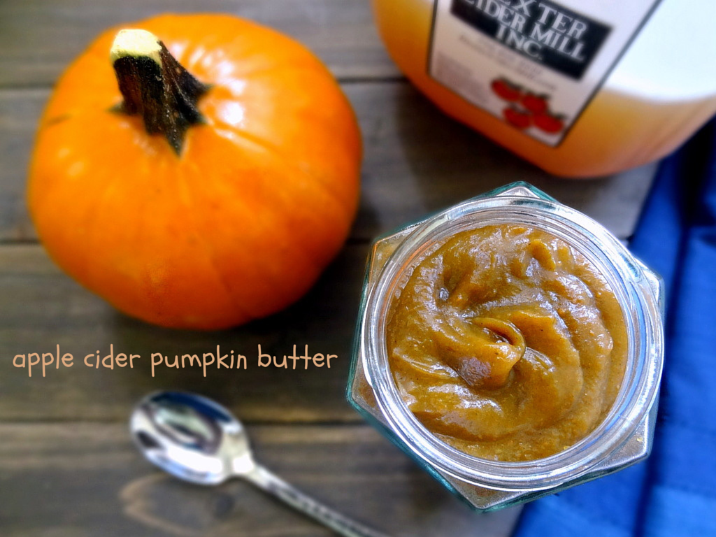 apple cider pumpkin butter