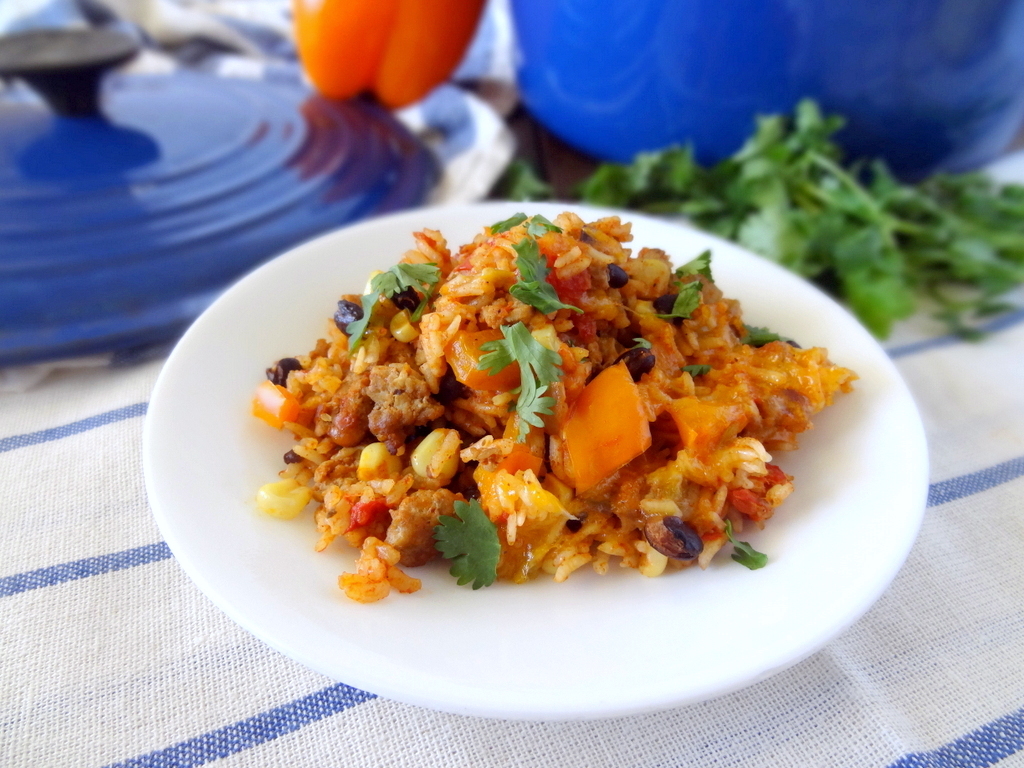 cheesy Texas hash