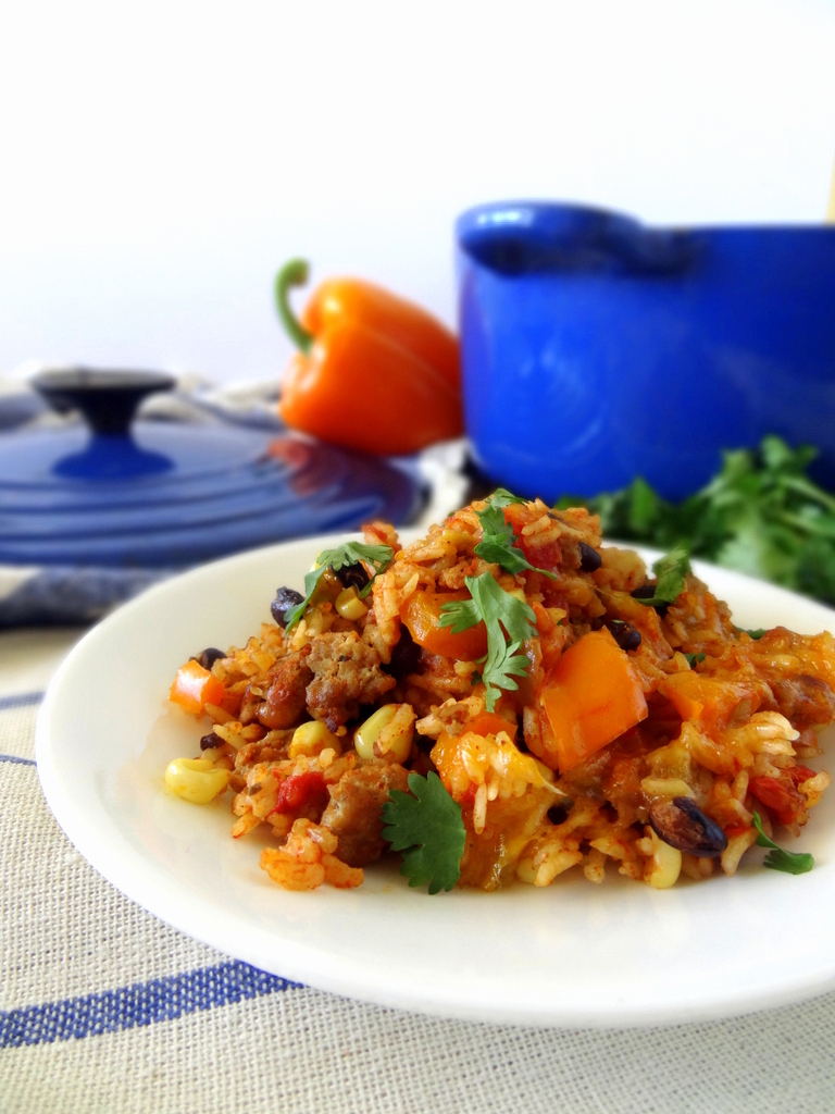 cheesy Texas hash