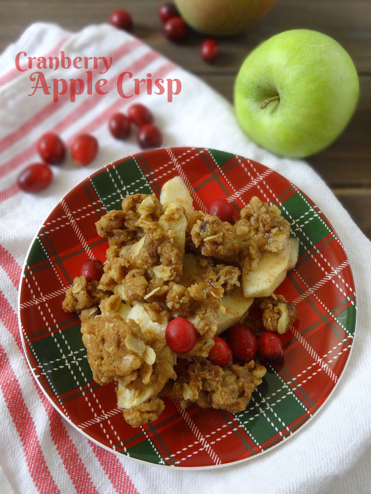 cranberry apple crisp