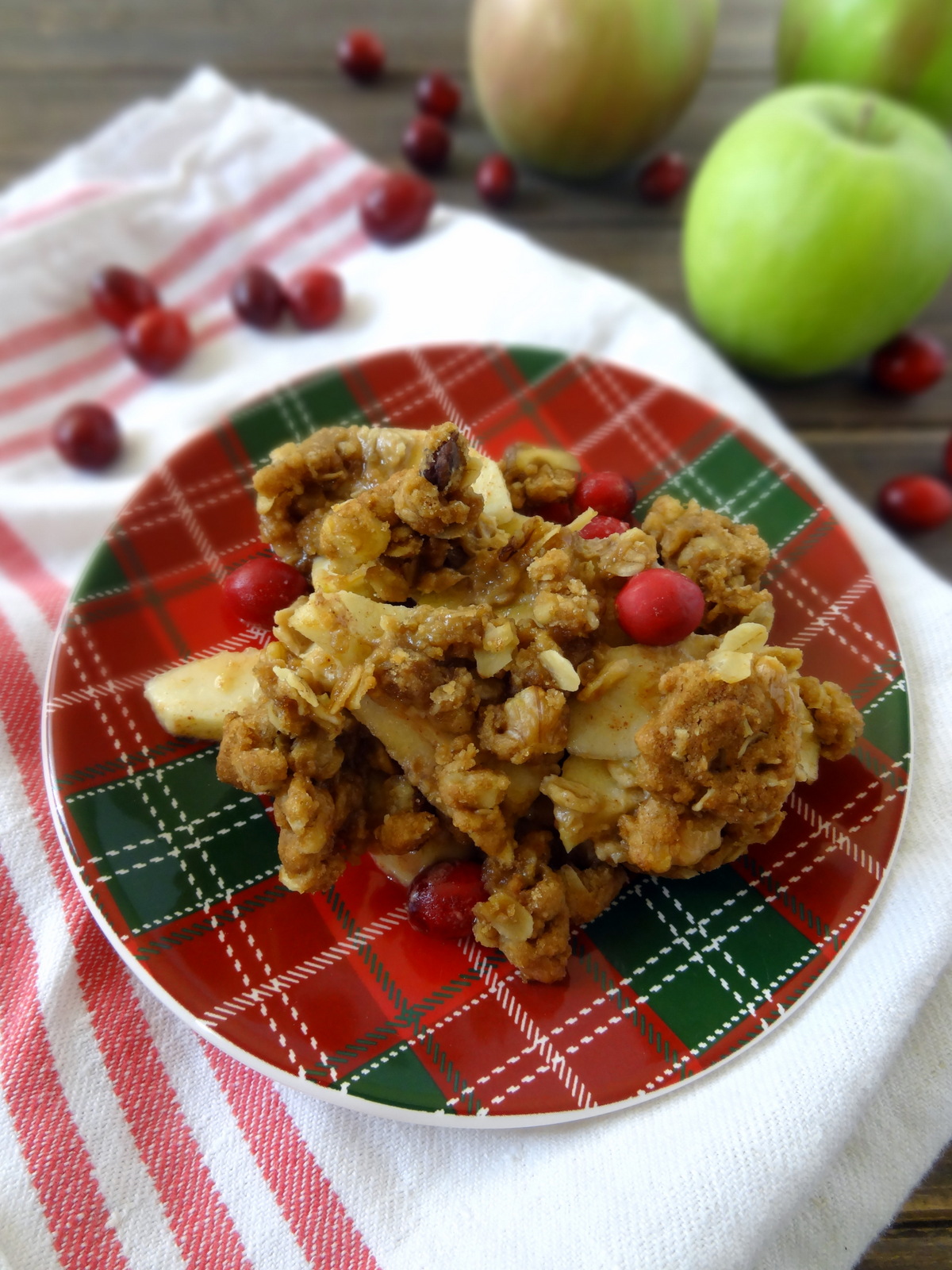 cranberry apple crisp