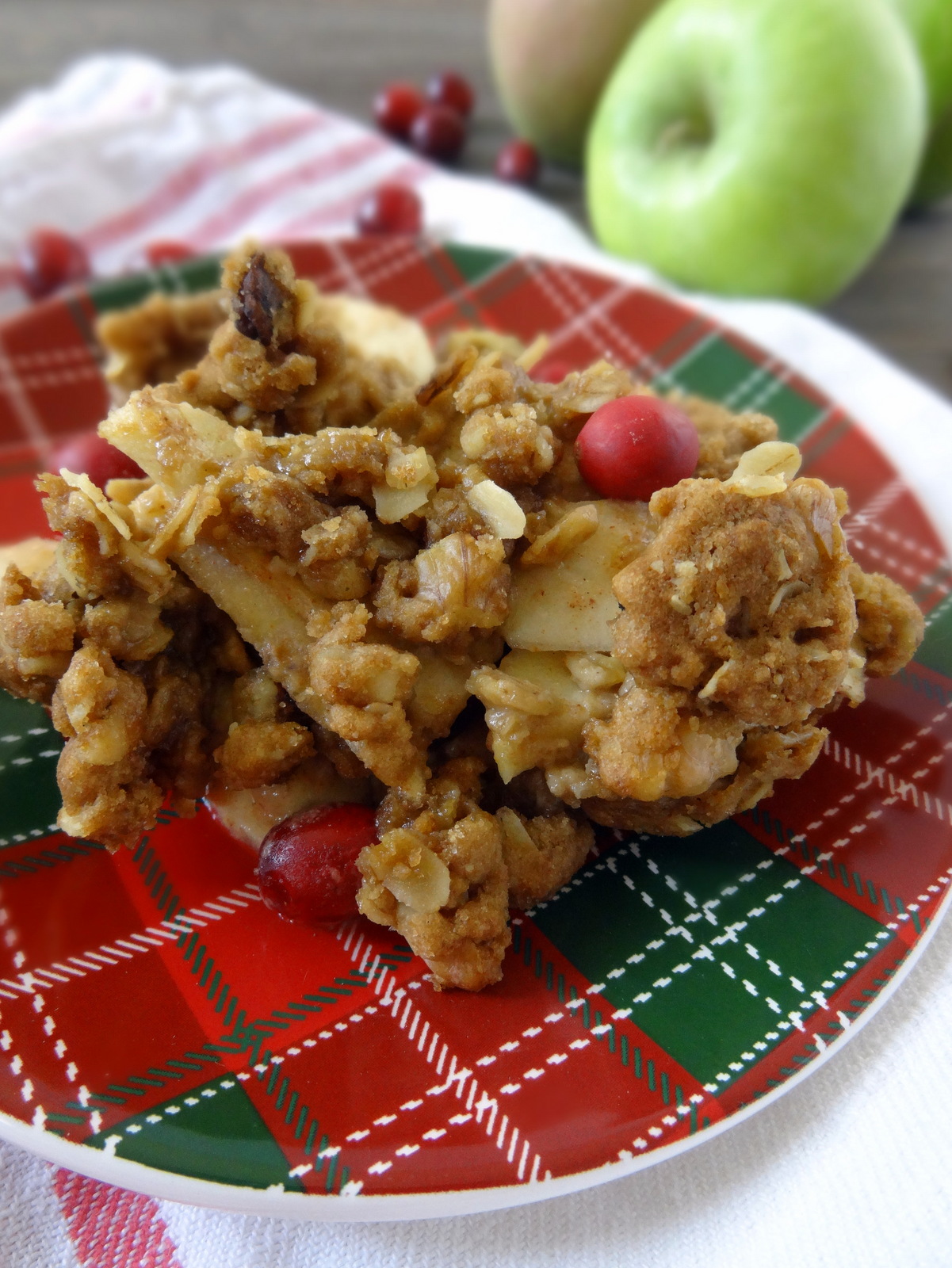 cranberry apple crisp