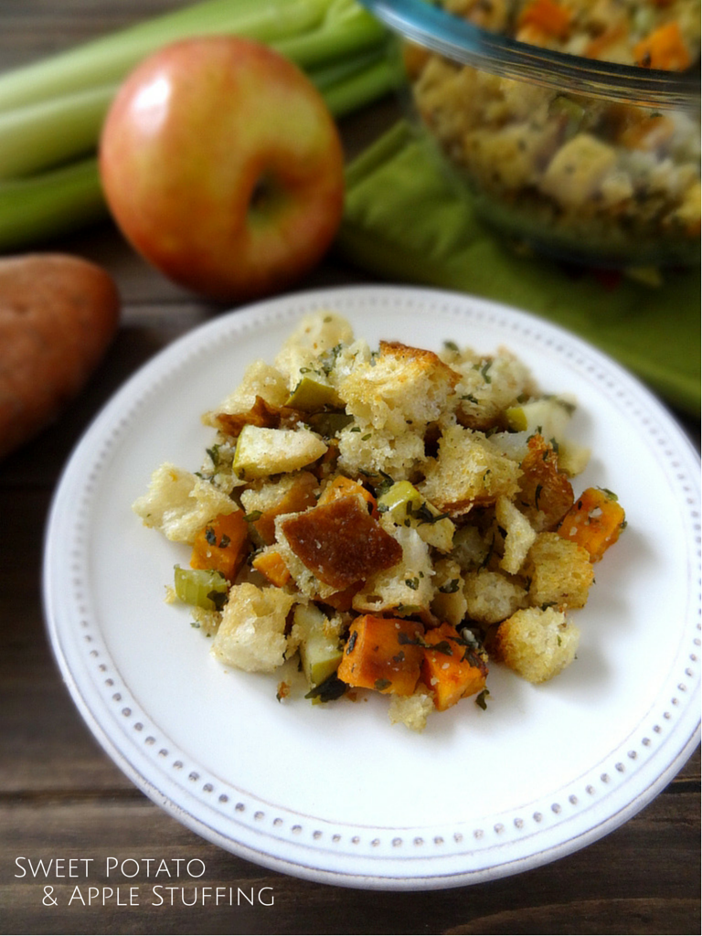 sweet potato & apple stuffing