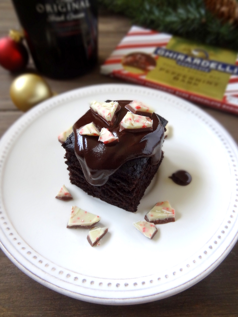 Baileys peppermint chocolate cake