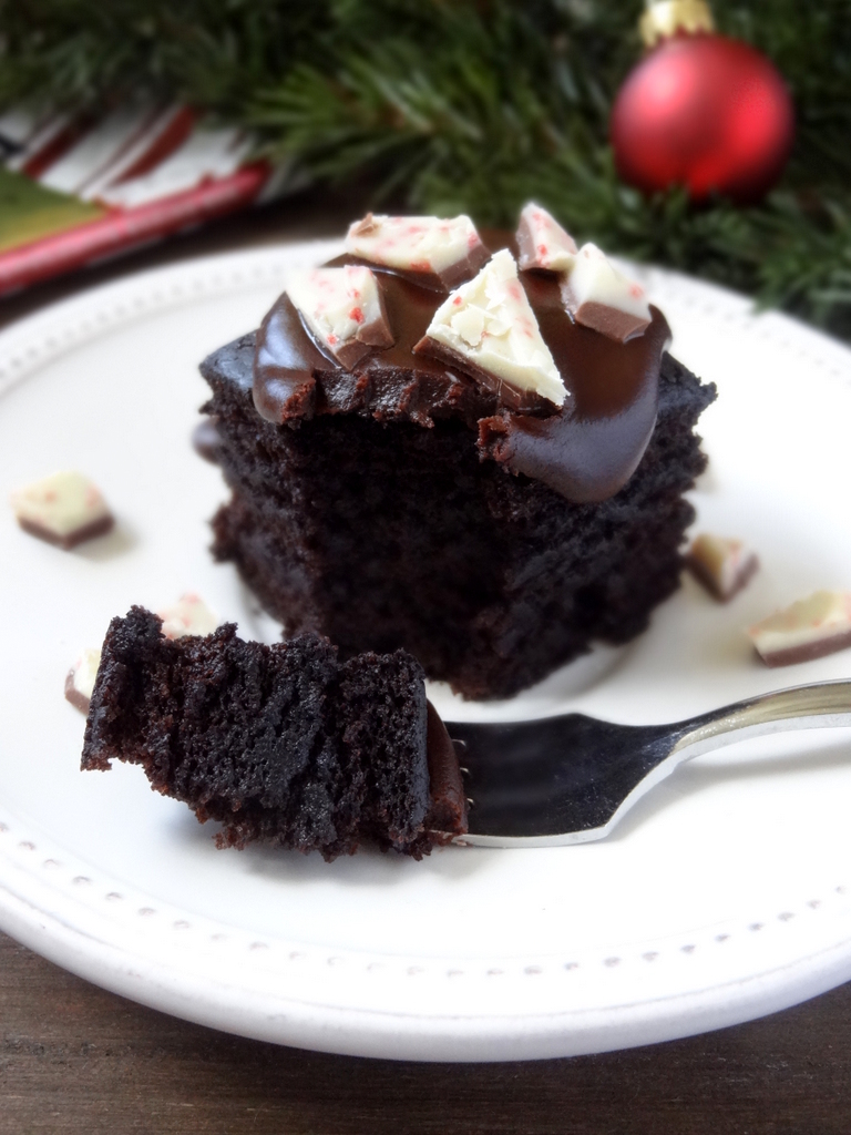 Baileys peppermint chocolate cake