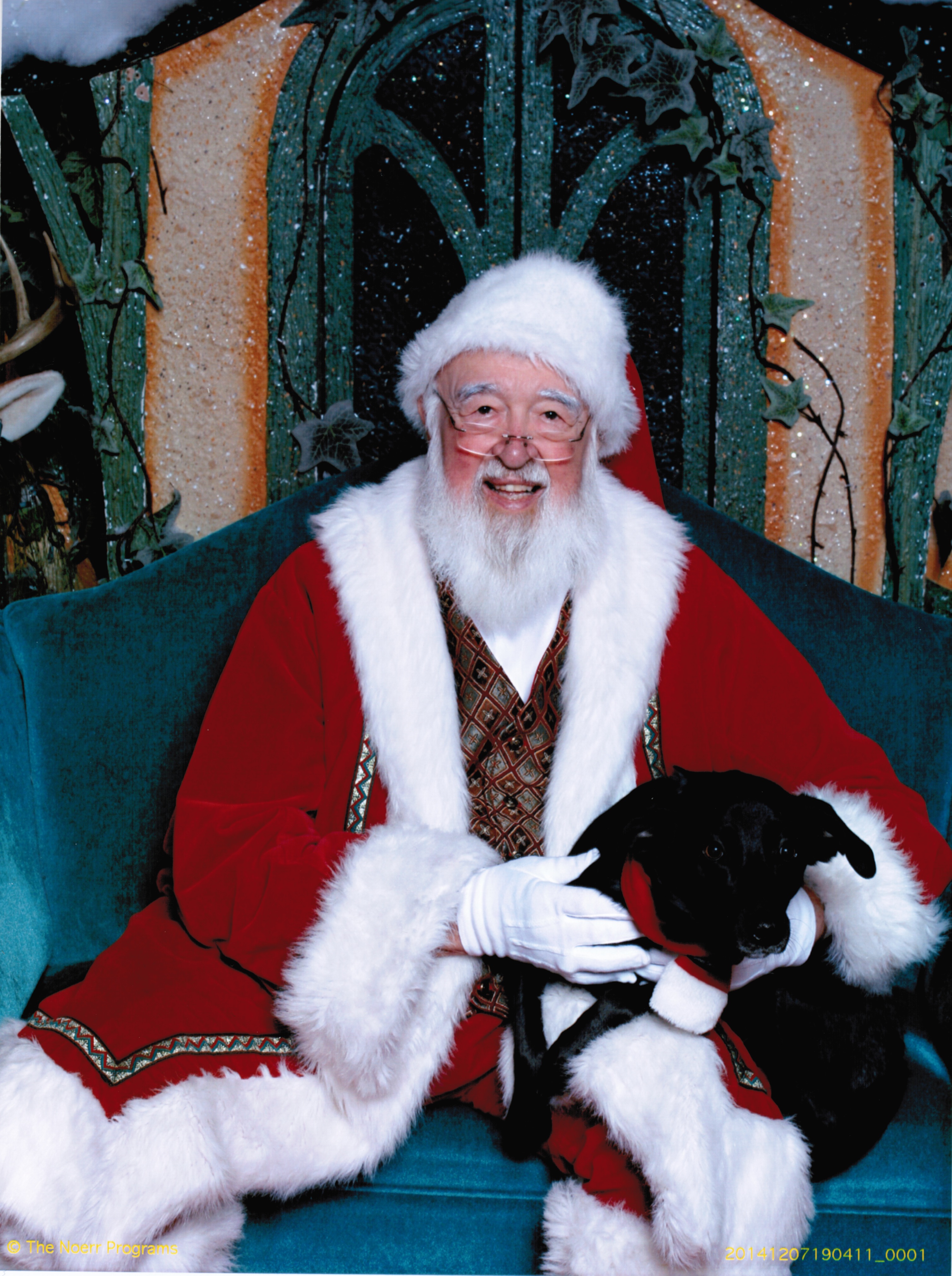 Phoebe & Santa