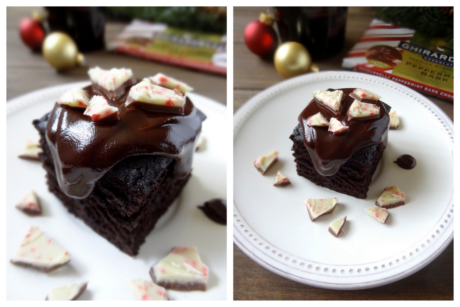 Baileys peppermint chocolate cake