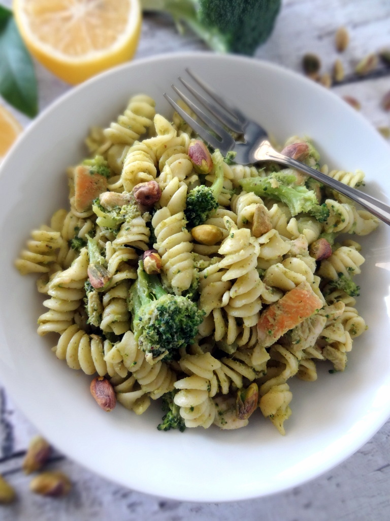 broccoli pistachio pesto