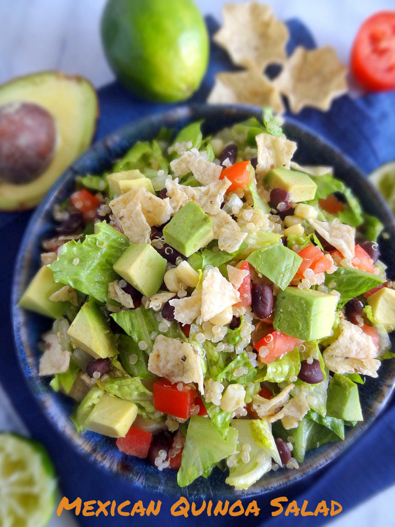 Mexican quinoa salad