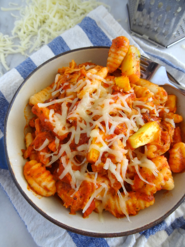 Hawaiian pizza gnocchi