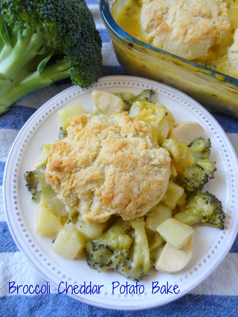 broccoli cheddar potato bake